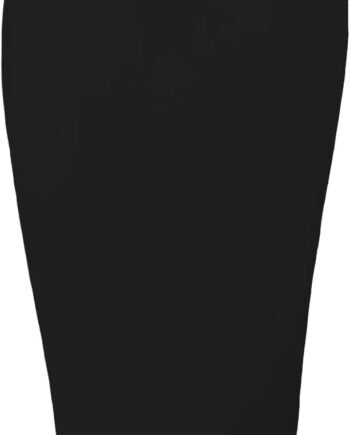 Women Office Work Pencil Skirt Stretch High Waist Below Knee Bodycon for Business Casual