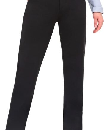 Dress Pants Women Work Business Pants Tummy Control Office Straight Leg Trousers High Waisted Ladies Slacks
